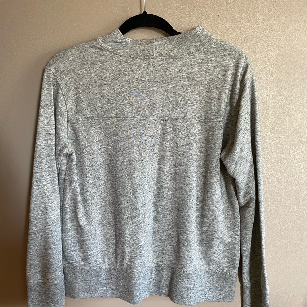 high neck sweatshirt